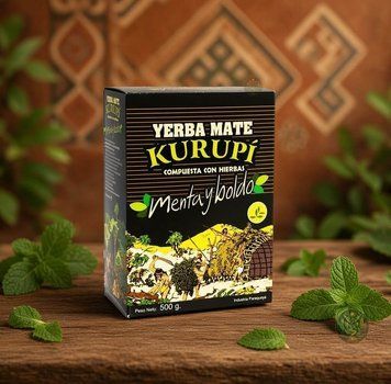 Чай мате з м'ятою - Kurupi Compuesta Especial Menta Boldo TMTEMB05 фото