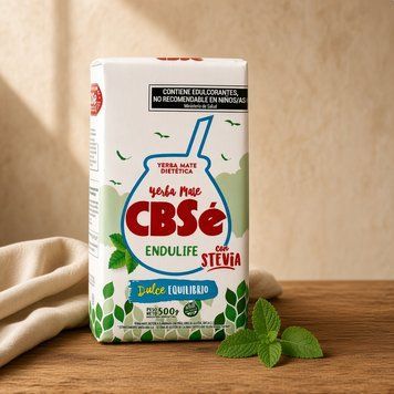Аргентинський мате зі стевією CBS&eacute; Endulife con Stevia ASVMTCBE фото